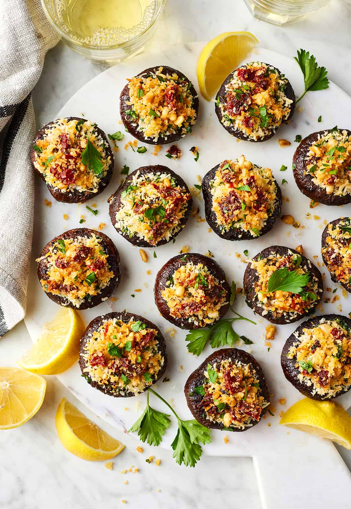 Stuffed Mushrooms - Love and Lemons